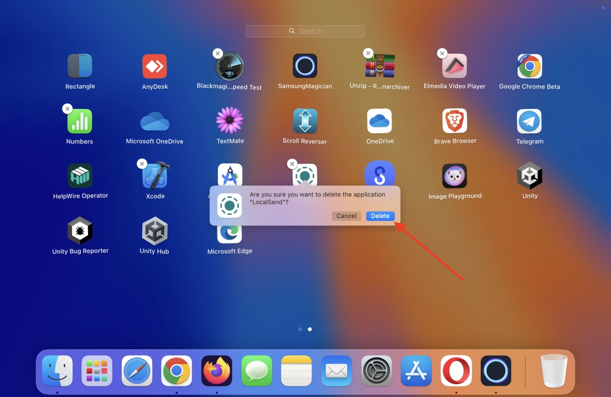 Désinstaller des applications sur Mac