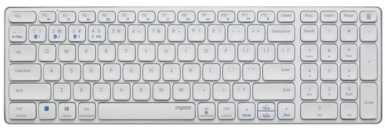 Mac Mini : Le meilleur des accessoires pour votre expérience ultime 4 Rapoo E9700M pour Mac
