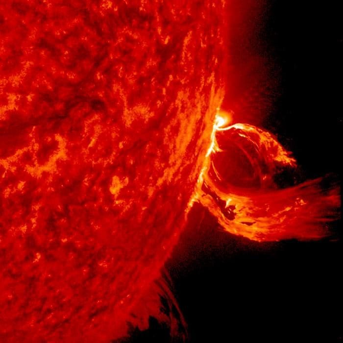 Pourquoi une tempête géomagnétique pourrait frapper la Terre le 31 janvier et quels en sont les dangers 3 NASA Goddard Space Flight Center | Une éjection de masse coronale en juin 2015