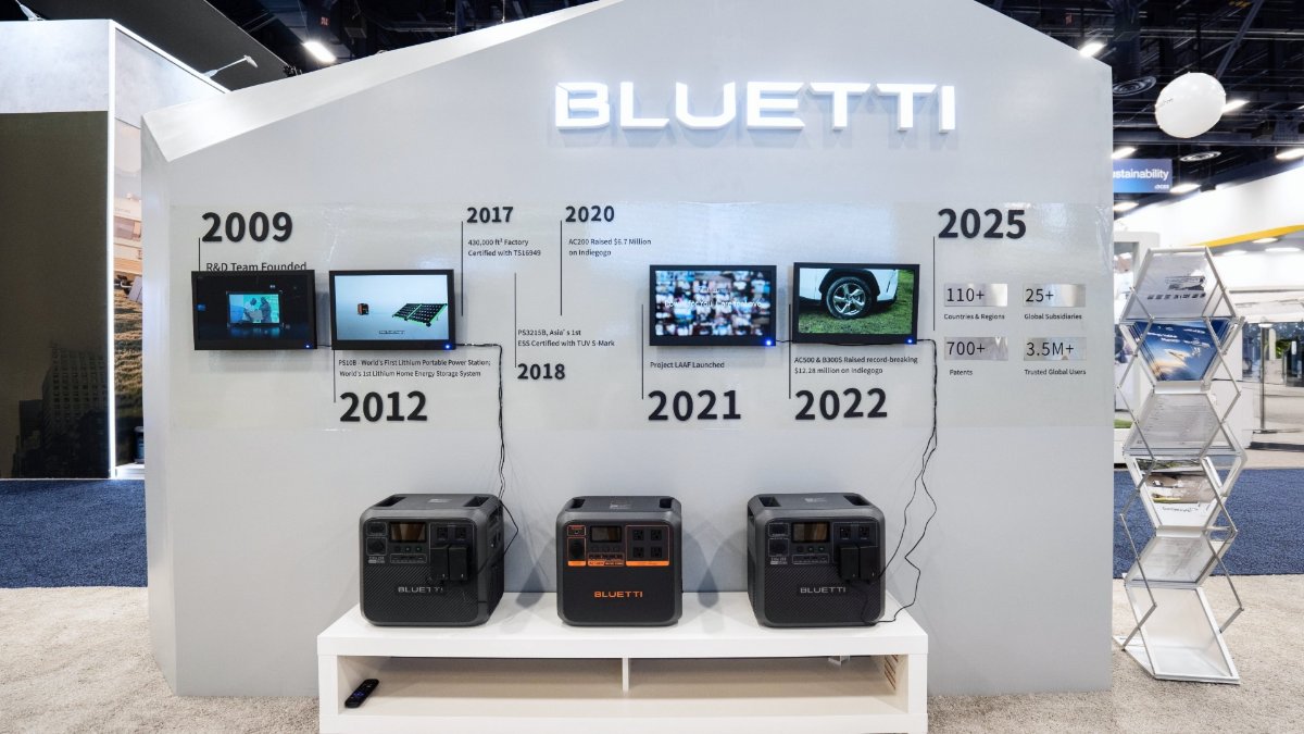 BLUETTI organise son événement de raffinement de marque au CES 2025 et dévoile de nouvelles séries et produits phares 2 Bluetti Ces 01