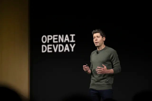 Comment DeepSeek a révolutionné le monde de la tech en une nuit 6 Sam Altman lors de la conférence des développeurs d'OpenAI.
