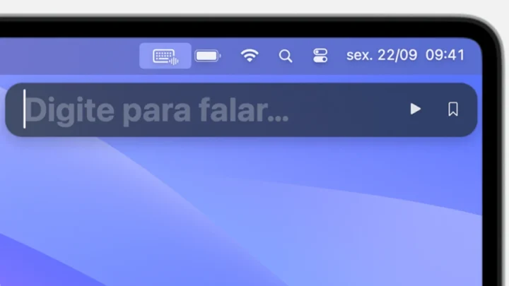 Comment activer et utiliser la fonctionnalité "Parole en temps réel" sur macOS 2 Image de l'option Fala en temps réel sur macOS