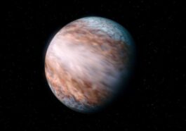 Il pianeta WASP-127b in una rappresentazione artistica. Credit: ESO/L. Calçada