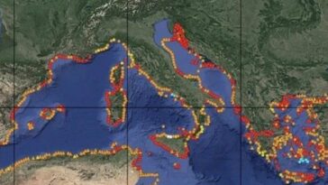 Des tsunamis plus dévastateurs dans le Méditerranée à cause de la crise climatique : l'étude de l'INGV 18 L'augmentation du risque de vagues de tsunami supérieures à 1 mètre dans la Méditerranée. Crédit : INGV