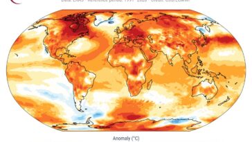L'année 2024 était la plus chaude, franchissant la limite de 1,5 °C par rapport aux niveaux préindustriels : les données de Copernicus montrent la réalité alarmante 26 Les anomalies exprimées en degrés Celsius des températures de l'air enregistrées en 2024 par rapport à la période 1991-2020 / Crédit : C3S/ECMWF