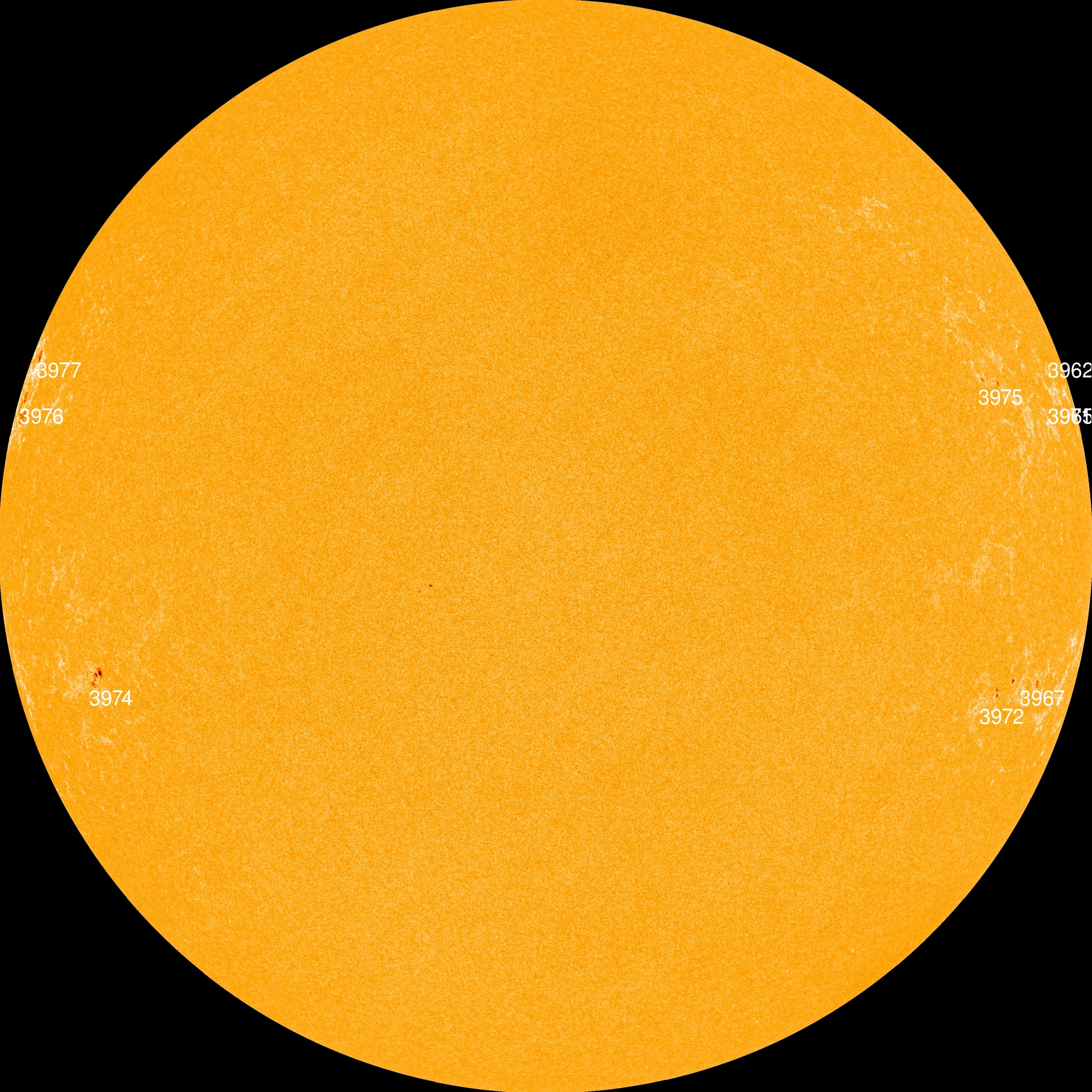 Le 27 janvier, des taches ont disparu du Soleil pour la première fois depuis des années : que se passe-t-il ? 3 Le soleil le 28 janvier. Crédit : NASA/SDO/Spaceweather.com