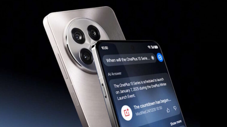 Le OnePlus 13R est officiel : découvrez les caractéristiques du smartphone qui arrive le 7 janvier 1 Le OnePlus 13R est officiel : découvrez les caractéristiques du smartphone qui arrive le 7 janvier