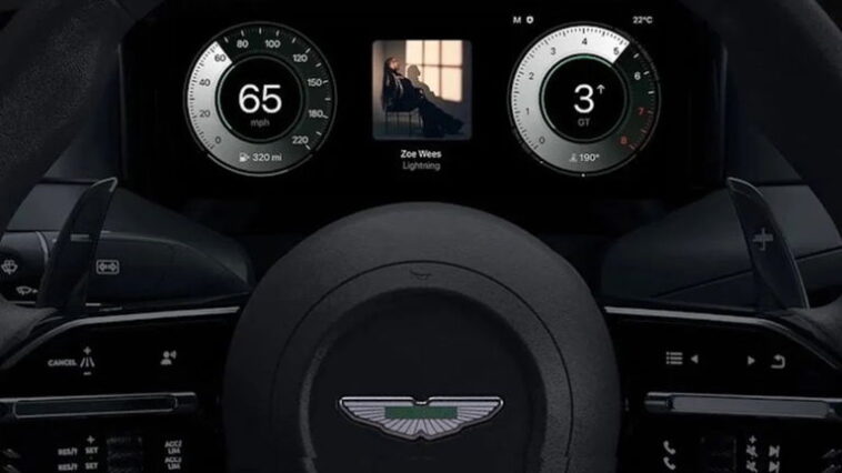 Ne s'est pas lancé en 2024 comme promis, mais de nouvelles images du nouveau CarPlay ont fait leur apparition 1 Ne pas annoncé pour 2024 comme promis, mais de nouvelles images du nouveau CarPlay ont émergé