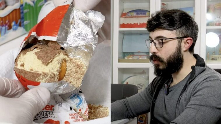 Ouvre une boîte scellée de Kinder après 29 ans : la surprise est l'état du chocolat 1 Ouvre une boîte scellée d'Ovetti Kinder après 29 ans : la surprise est l'état du chocolat