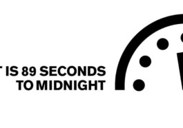 Da oggi, l'Orologio dell'Apocalisse è impostato a 89 secondi dalla mezzanotte / Credit Doomsay Clock/SASB