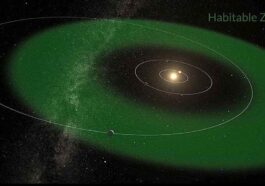 Illustration du système de HD 20794, une étoile similaire au Soleil située à 20 années-lumière de nous : dans sa zone habitable se trouve le planéte HD 20794 d / Crédit Université d'Oxford/Suarez Mascareño