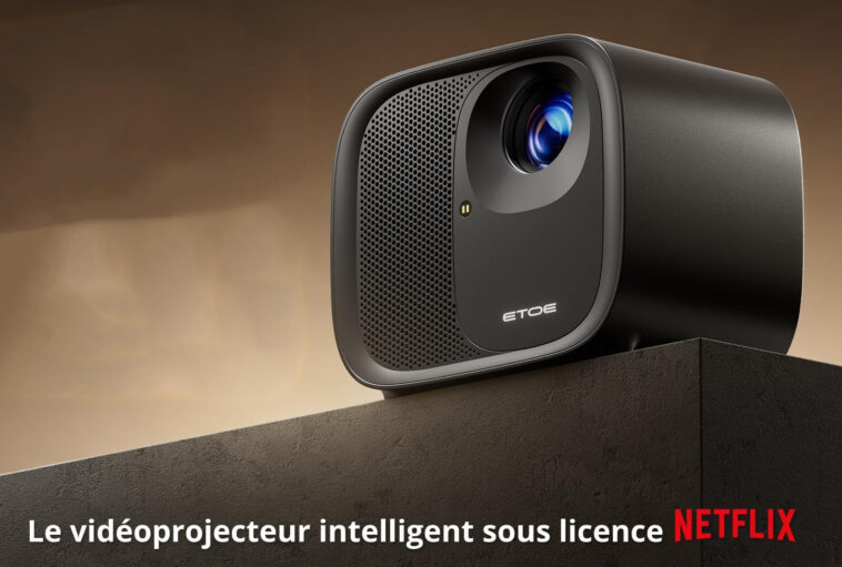 Vidéoprojecteur ETOE E3 Pro : Le Cinéma transportable à 151€ pendant 2 semaines 1 Videoprojecteur Etoe E3 Pro Licence Netflix