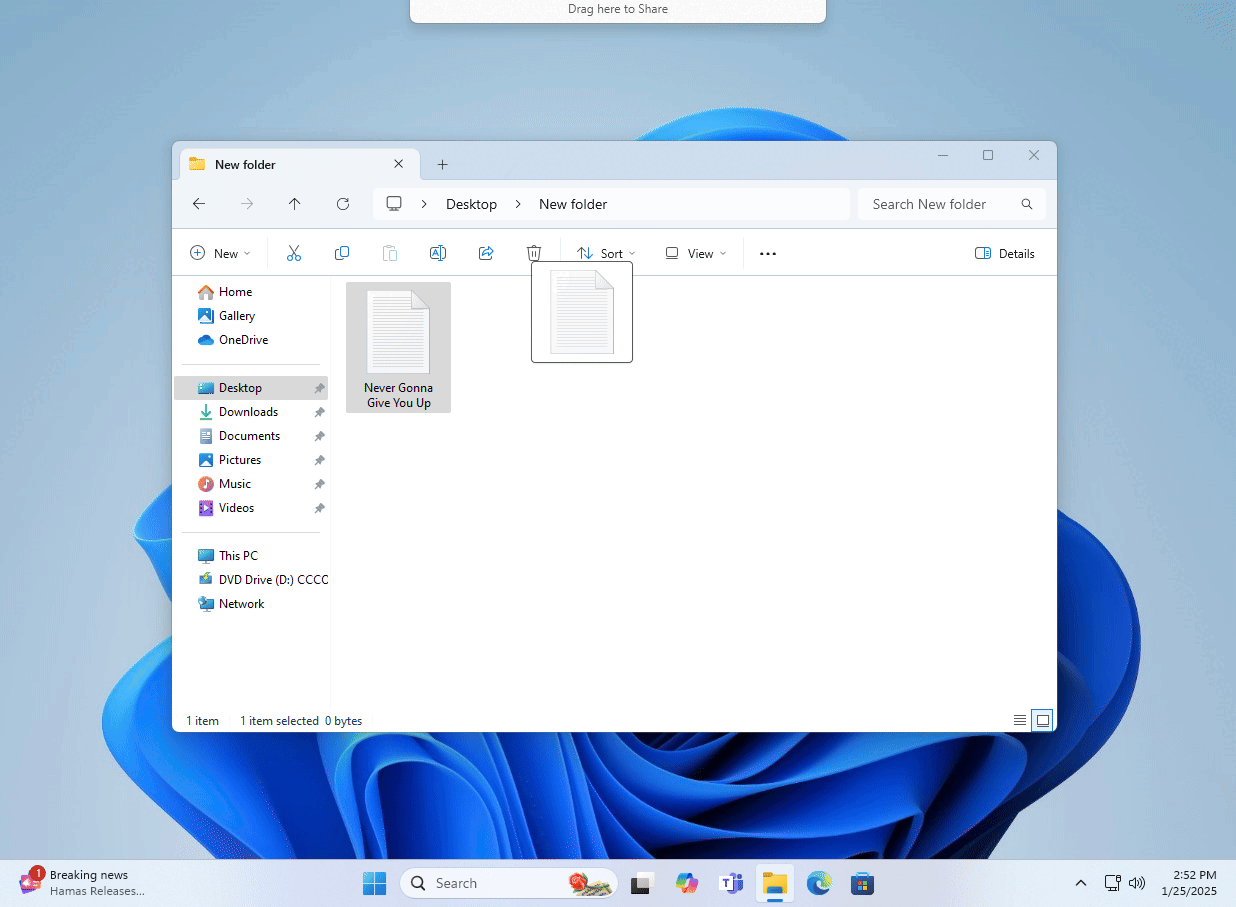 Windows 11 s'apprête à inaugurer une nouvelle façon révolutionnaire de partager des fichiers 3 Windows 11 Microsoft partager des fichiers