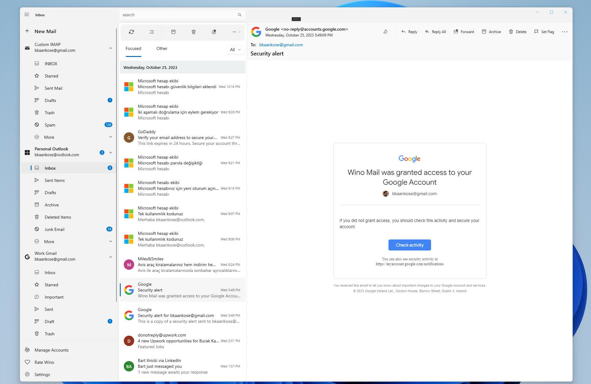 Wino Mail : une solution email innovante pour les fans de Windows Mail ! 2 Wino Mail une solution email innovante pour les fans