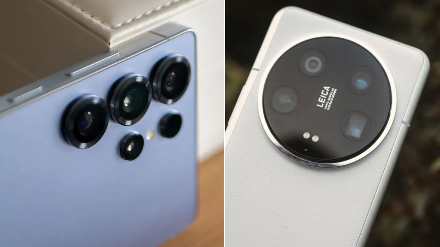 Caméras du Samsung Galaxy S25 Ultra et du Xiaomi 14 Ultra