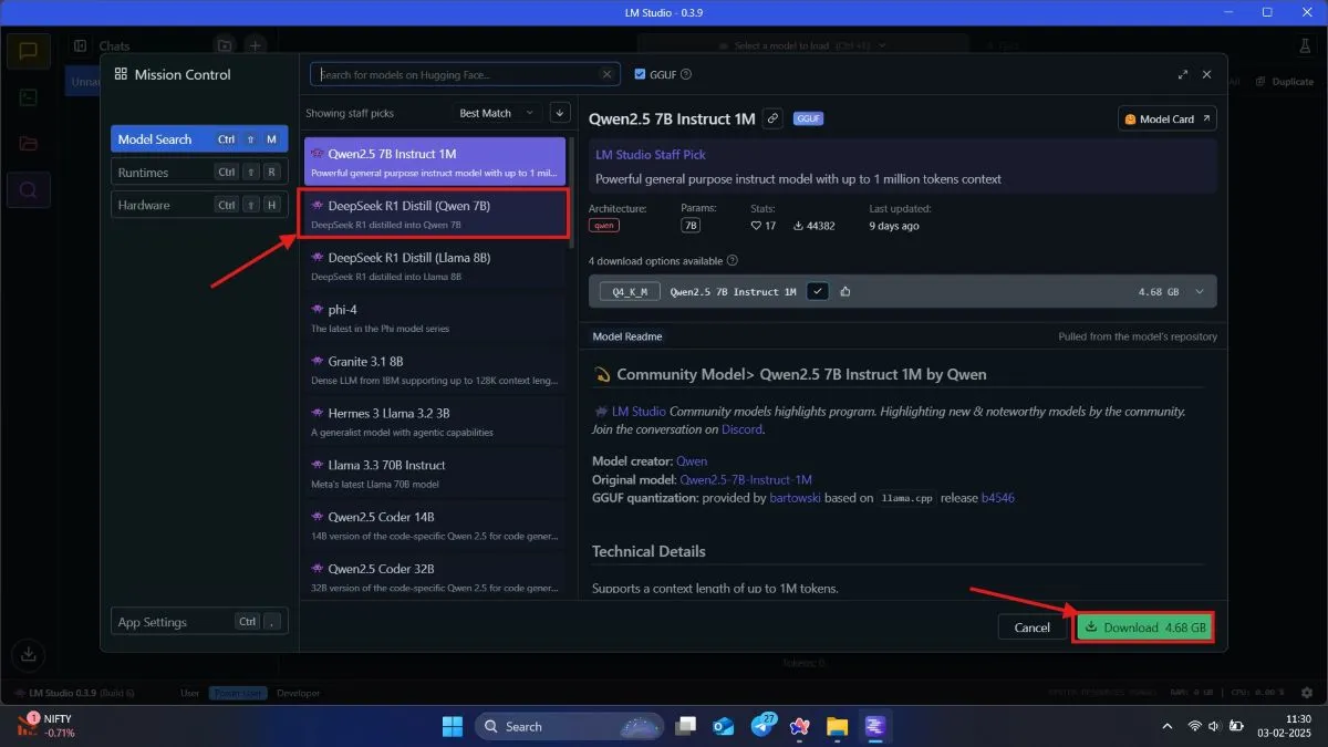 Comment installer et exécuter DeepSeek-R1 IA directement sur votre ordinateur ? 3 1738582645 76 Comment installer et executer DeepSeek R1 IA directement sur votre ordinateur.webp