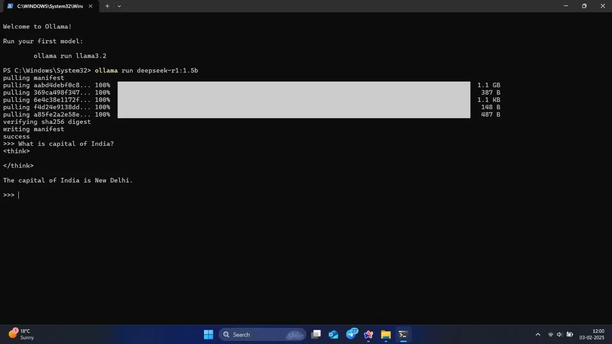 Comment installer et exécuter DeepSeek-R1 IA directement sur votre ordinateur ? 7 1738582646 480 Comment installer et executer DeepSeek R1 IA directement sur votre ordinateur.webp