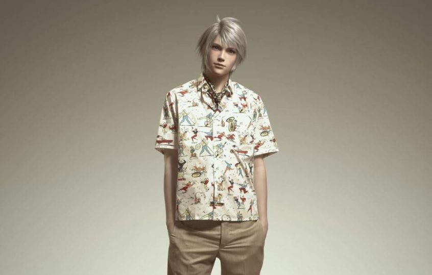 Une nouvelle ère commence dans le monde des jeux vidéo : même les grandes marques de mode s'en rendent compte 4 MODE ET JEUX VIDÉO | Hope, personnage de Final Fantasy XIII, comme ambassadeur pour Prada.