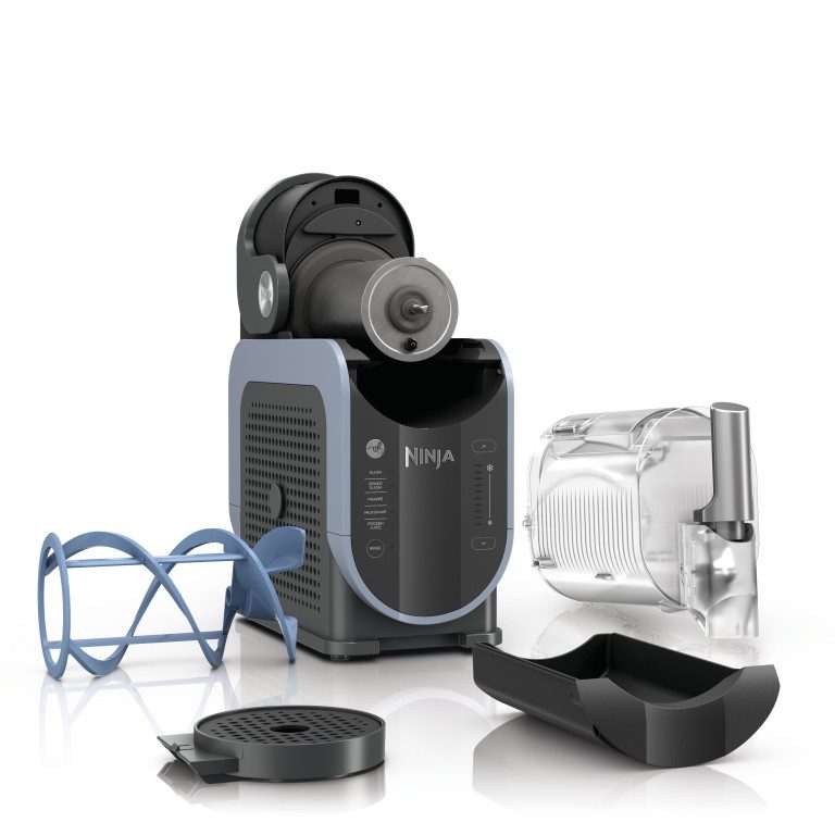 Ninja Slushi FS301EU : L'Art du Slush à Domicile pour un Rafraîchissement Parfait 6 De nombreuses pièces sont lavables au lave-vaisselle, ce qui rend le nettoyage du Slushi facile. (Photo : Ninja)