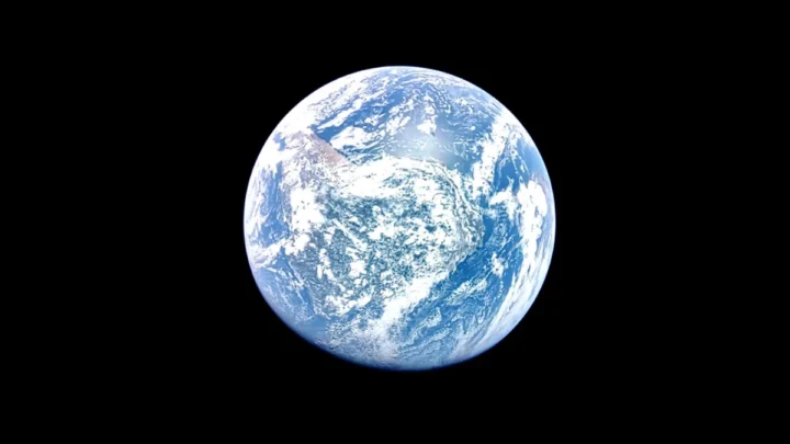 La navette spatiale Blue Ghost filme un moment épique de la Terre en route vers la Lune 3 Image de la planète Terre capturée par le vaisseau Blue Ghost