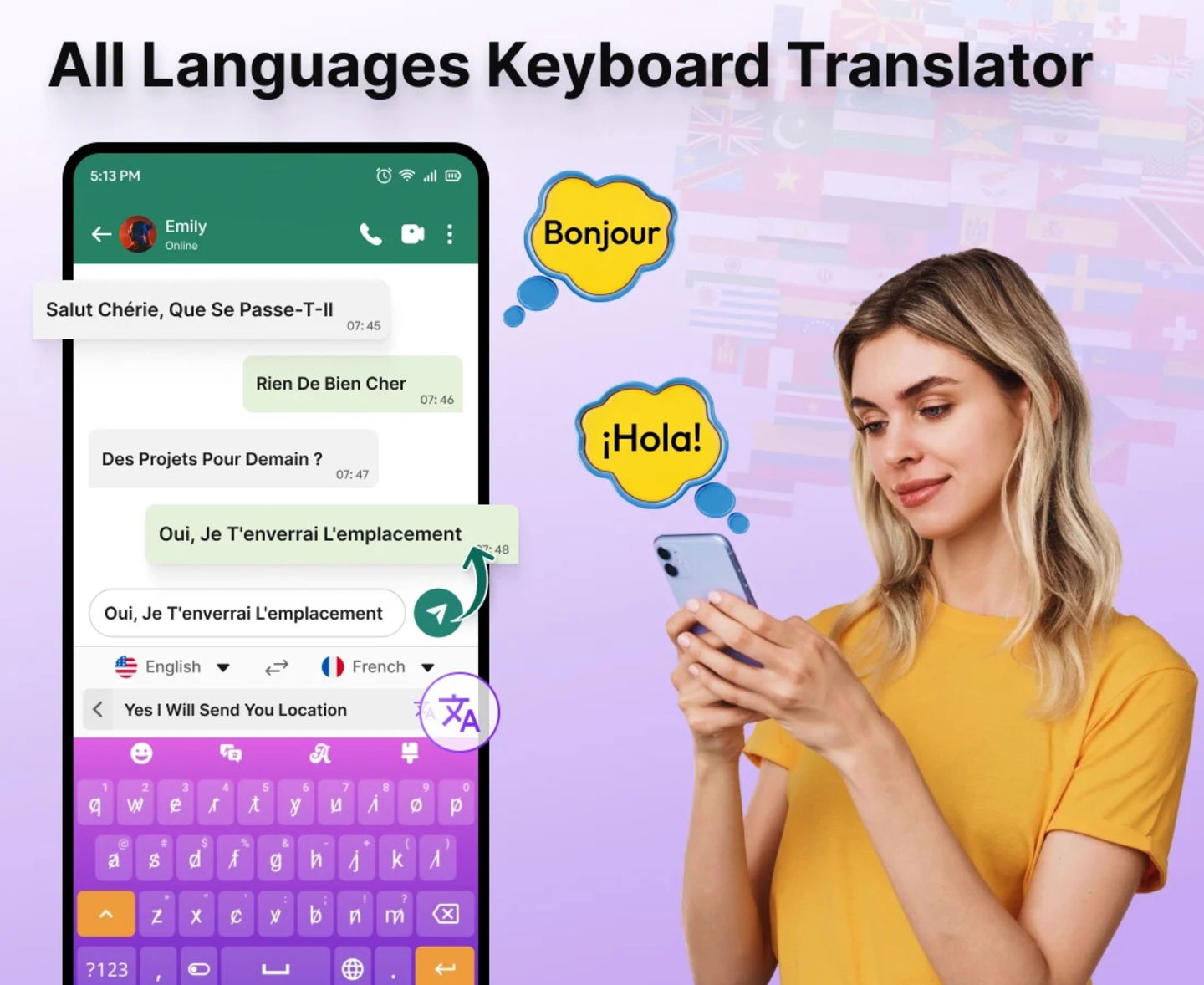 9 nouvelles applications gratuites pour Android des dernières semaines que vous ne devez pas manquer 3 Keyboard Translator All Chats