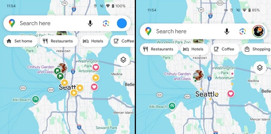 Une Nouvelle Fonctionnalité de Google Maps pour Réorganiser Votre Écran de Carte 3 Google Maps pins maps ecrã