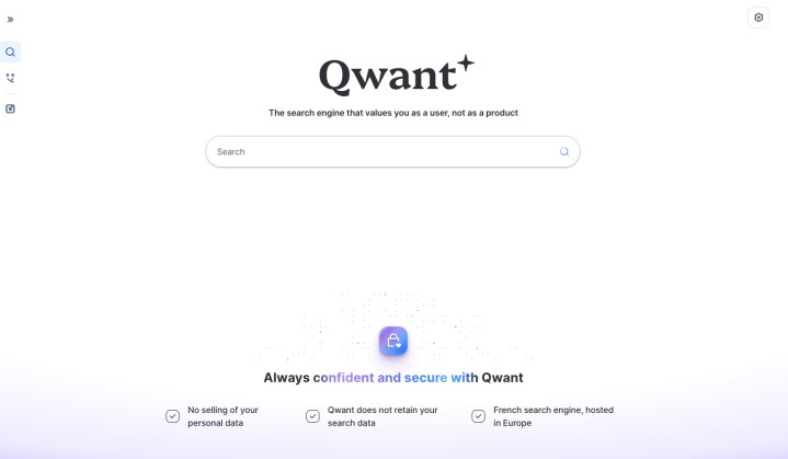Les géants du numérique contrôlent ma vie digitale — voici comment j'ai repris le contrôle 5 Page d'accueil du moteur de recherche français Qwant.