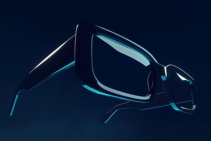 Cette avancée révolutionnaire en affichage holographique pourrait concrétiser les lunettes de réalité augmentée d'ici 2026 4 Le concept de lunettes AR de Swave est mince et ressemble à des lunettes de prescription ordinaires ou des lunettes de soleil.
