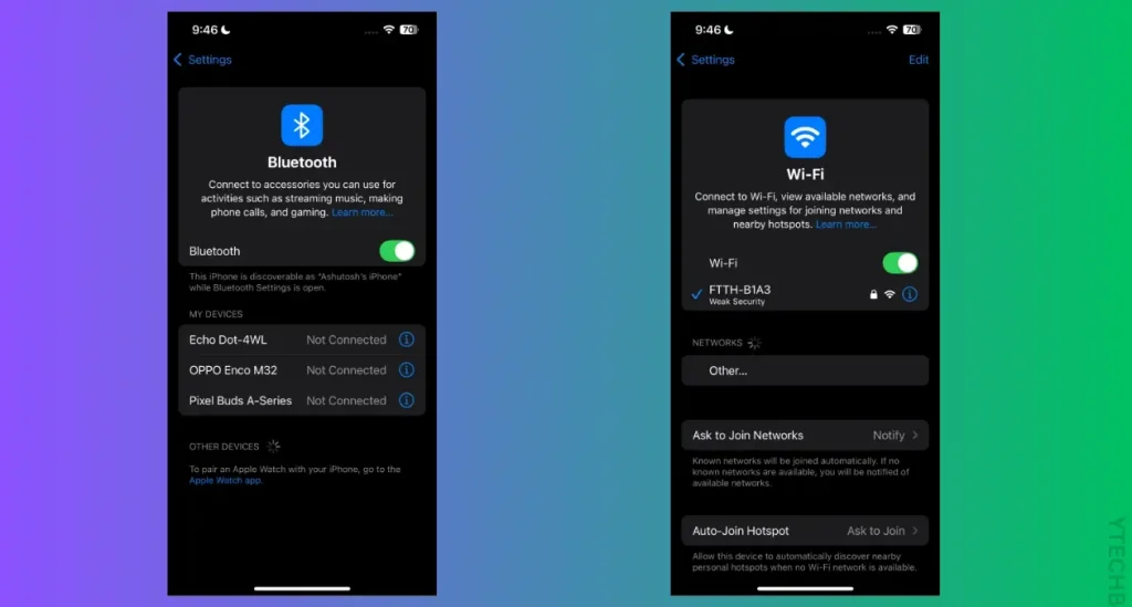 Pourquoi mon écran Apple CarPlay est-il noir ? Découvrez les solutions ici ! 4 Activer Bluetooth et Wi-Fi