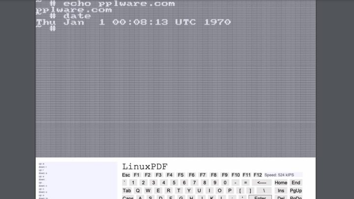 Linux dans un fichier PDF ? C'est incroyable, mais c'est réel… 3 Linux dans un fichier PDF ? C'est fou, mais c'est réel...