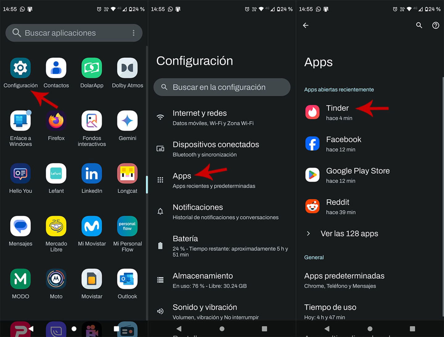 Tinder ne montre plus de profils : pourquoi ça arrive et comment résoudre le problème ? 6 Accéder aux options de l'application Tinder