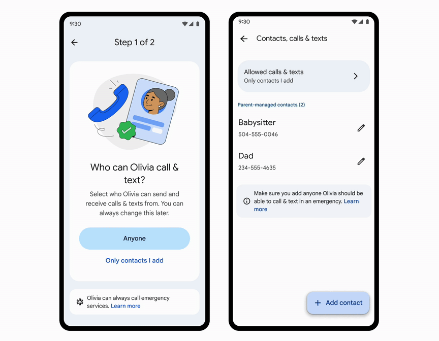 Google lance de nouvelles outils pour aider les parents à gérer les smartphones Android de leurs enfants 5 Android Google Family Link enfants