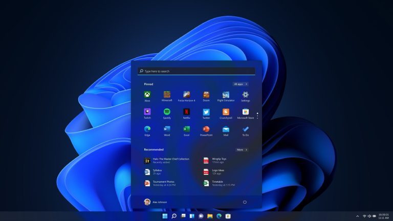 Bureau de Windows 11