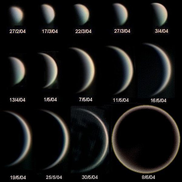 Aujourd'hui, la lune de Vénus illumine le ciel : découvrez à quelle heure l'admirer et pourquoi ce planète présente des phases comme la Lune 3 Les phases de Vénus. Crédit : Statis Kalyvas