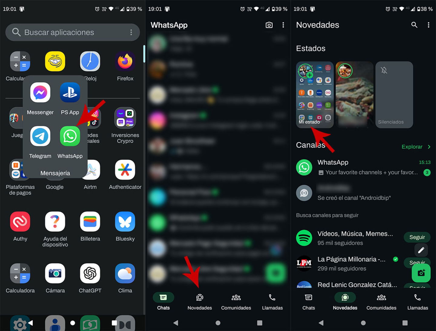 Comment découvrir qui consulte votre statut WhatsApp ? 3 Voir votre statut WhatsApp