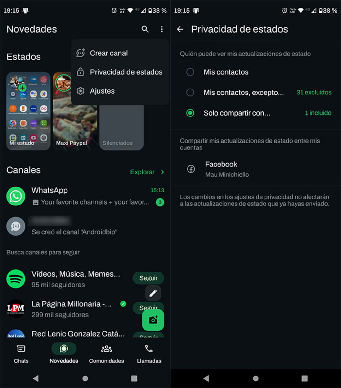 Comment découvrir qui consulte votre statut WhatsApp ? 5 Changer la visibilité de votre statut WhatsApp