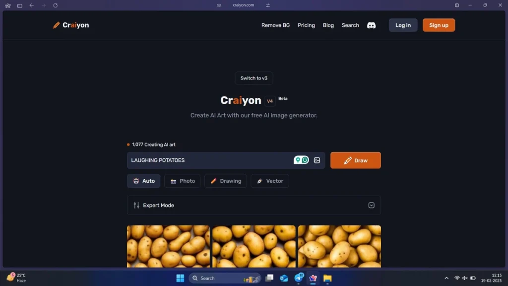 Top 10 des outils gratuits de génération d'images par IA à utiliser en 2025 6 Cariyon AI image generator