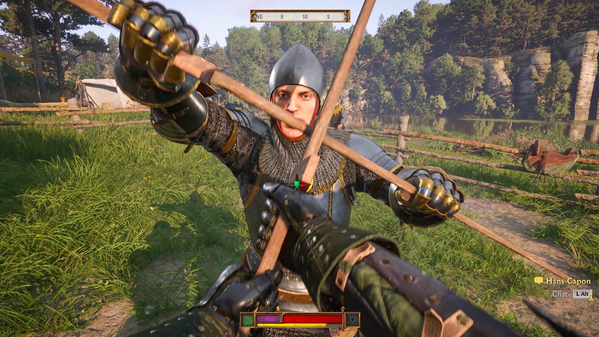 Nous avons testé un simulateur de vie médiévale : attention à l'hygiène personnelle avec Kingdom Deliverance 2 4 KINGDOM COME DELIVERANCE 2 | Le combat est reproduit de façon fidèle : il faut suivre les signes qui indiquent la direction de l'attaque ennemie tout en gérant la fatigue.