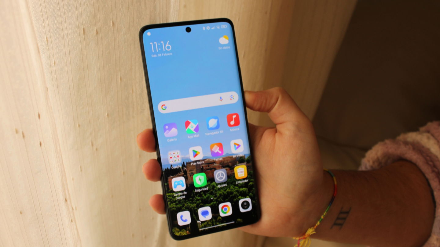 Écran d'accueil du Xiaomi Redmi Note 14 Pro 5G