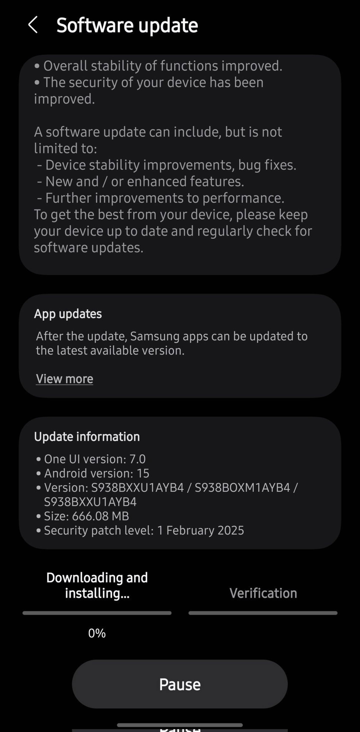 À présent, les Samsung Galaxy S25 reçoivent leur première mise à jour à l’échelle mondiale
