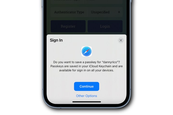 À quel point les clés d'accès seront-elles efficaces en 2025, ou ai-je toujours besoin d'un gestionnaire de mots de passe ? 2 Passkeys sur un iPhone avec iOS 16.