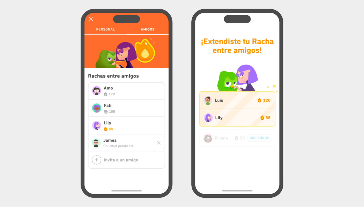 Comment jouer sur Duolingo avec des amis : le guide ultime 4 Si vous ajoutez vos amis sur Duolingo, vous pourrez partager vos séries