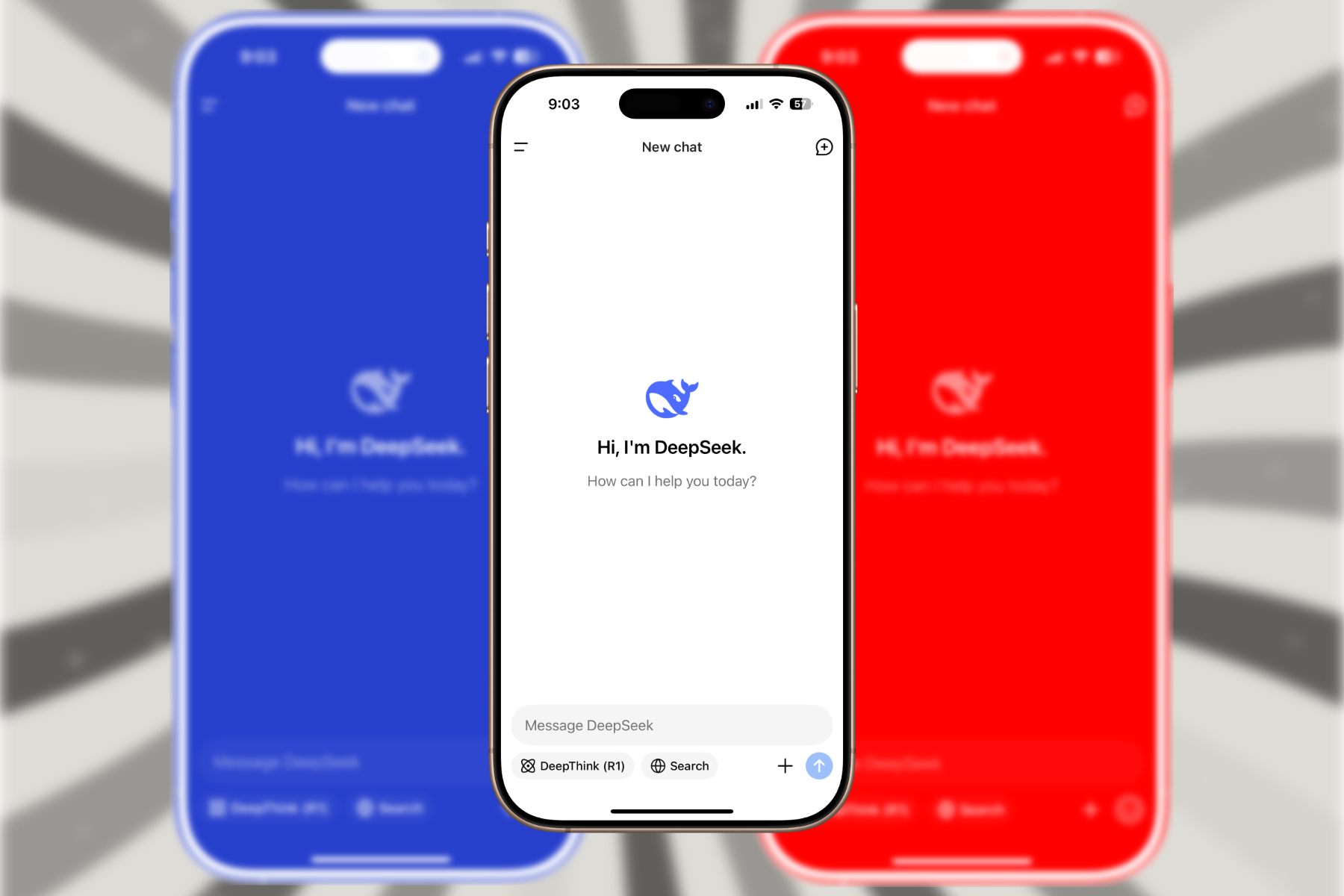 DeepSeek AI suscite la colère des agences de renseignement à cause de la collecte massive de données et de ses biais inquiétants 2 Homepage de l'application mobile d'IA de DeepSeek.