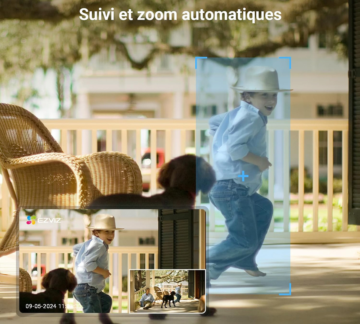 La Caméra de surveillance Wi-Fi parfaite et pas chère ? EZVIZ C8c 4K 5 Ezviz C8c 4k Suivi Automatique
