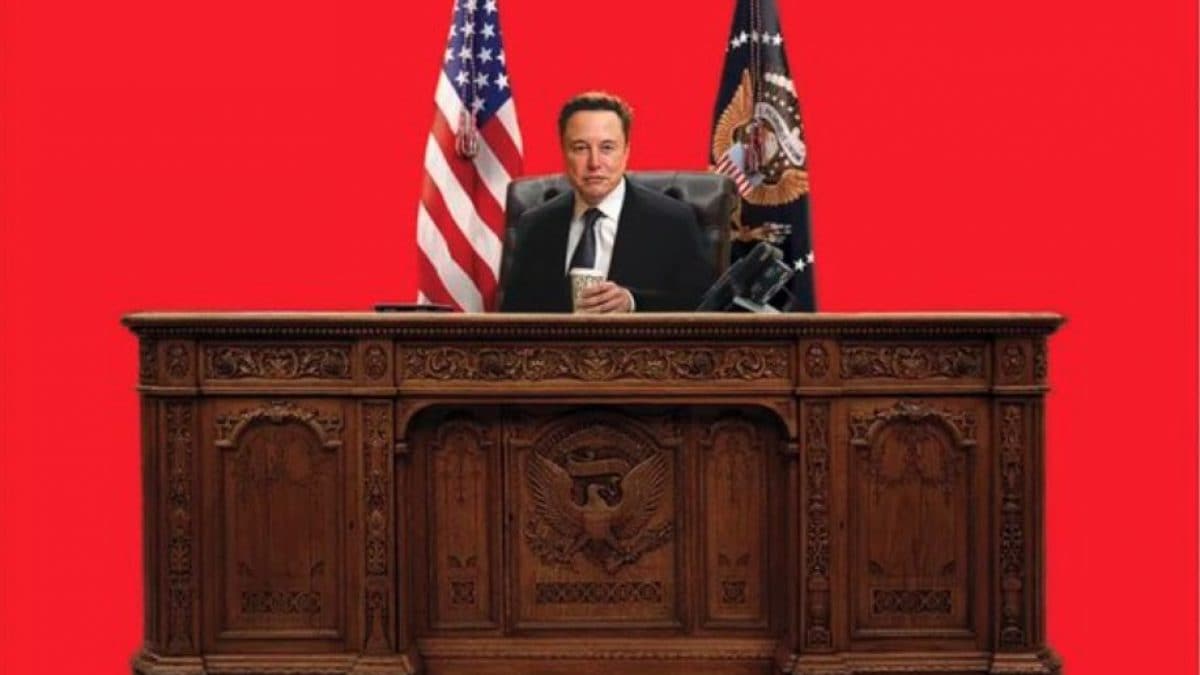Elon Musk derrière le bureau de la Maison Blanche : décryptage de la nouvelle couverture du Time 2 Image