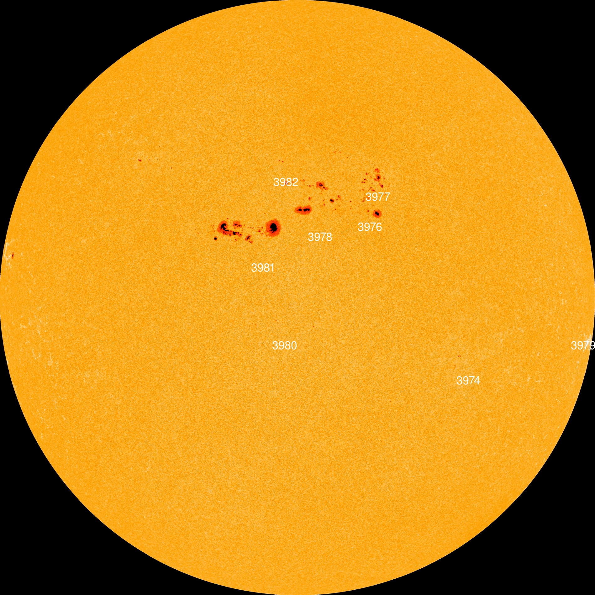 Crédit : NASA SDO / Spaceweather.com