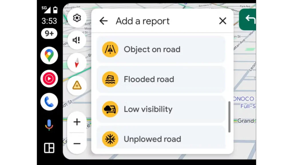 Google Maps continue d'évoluer et se rapproche de plus en plus de Waze 3 Google Maps signaler des problèmes Waze