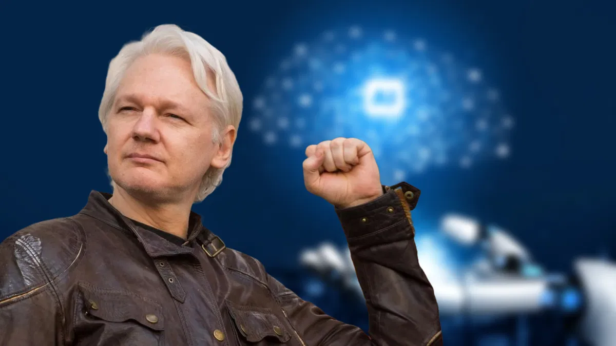 Julian Assange, fondateur de WikiLeaks : "Les leaders technologiques ne créent pas l'IA pour l'argent, mais parce qu'ils croient qu'ils vont obtenir la vie éternelle grâce à elle" 2 Julian Assange Wikileaks