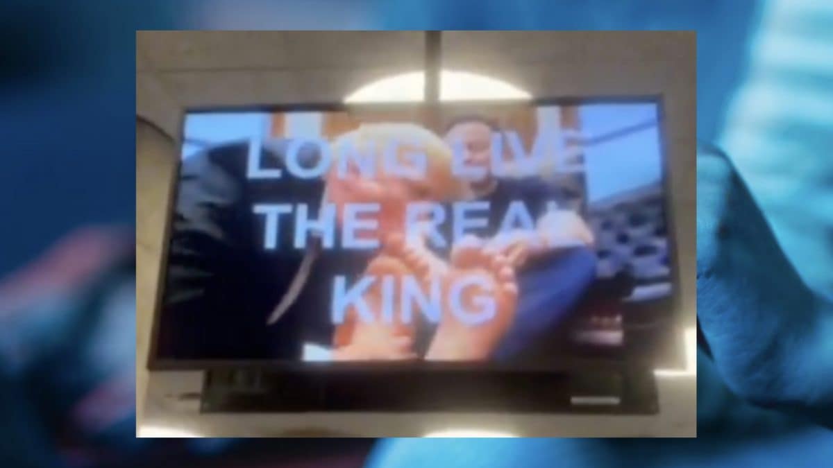 La vidéo de Trump léchant les pieds de Musk projetée dans les bureaux fédéraux : une protestation créée par l'IA 2 Image