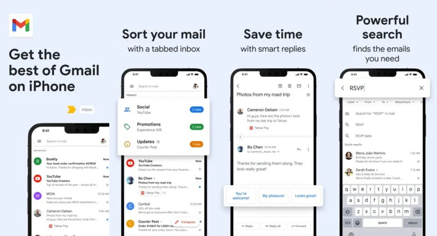 L'application Gmail pour iPhone vient de dévoiler un tout nouveau design : voici tout ce qui change ! 3 L'application Gmail pour iPhone a subi un nouveau design : voici tous les changements